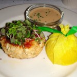 Lump crab cake.Bobby Vans