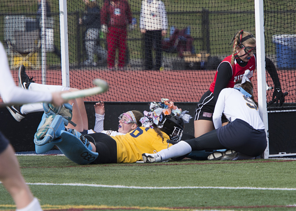 Pierson-Bridghampton score goal by Claudia Patterson #13 (1st career goal)