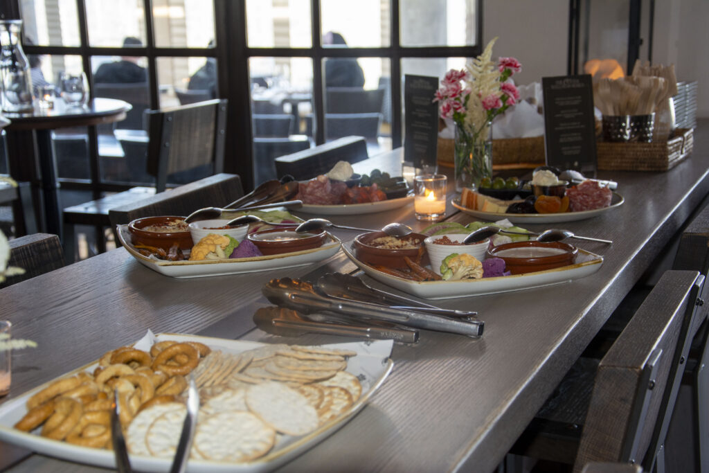 small plates at Wolffer Vineyard, photo credit: Hamptons Mouthpiece